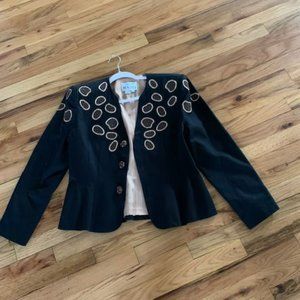 magali collection vintage jacket size 12